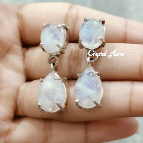 Crystal Earing - Color: White