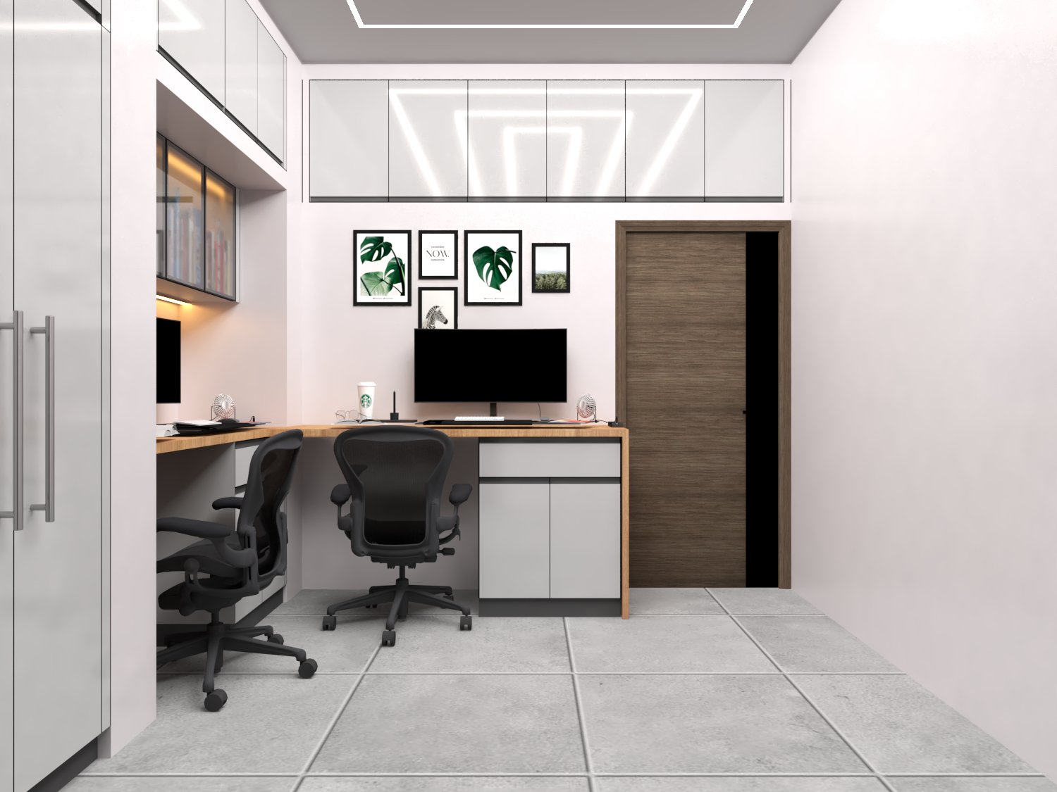 White Modular Wardrobe - Brand Name: Jindal Steel