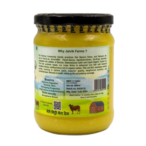 02_A2 Pure Bilona Cow Ghee - Age Group: Adults