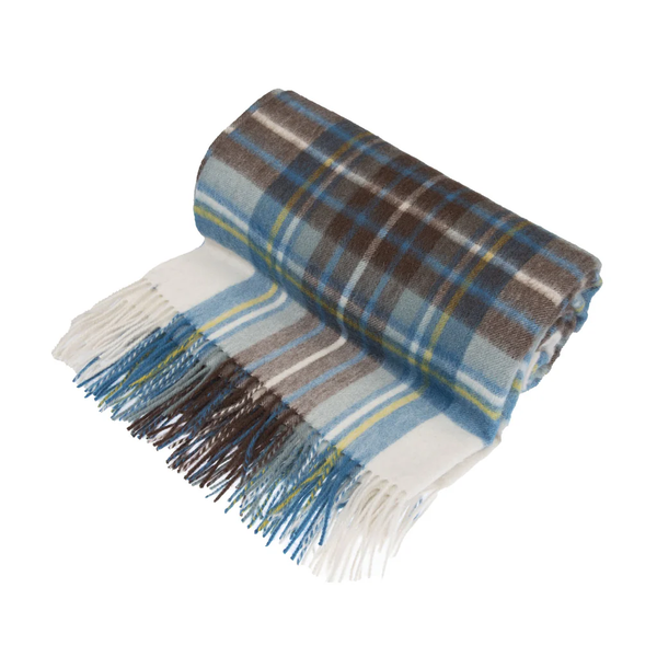 Shoddy Blankets - Wool 150x200cm, Red Plaid With Fringe | Ideal For Home Use, Gifting, And Decorative Purposes