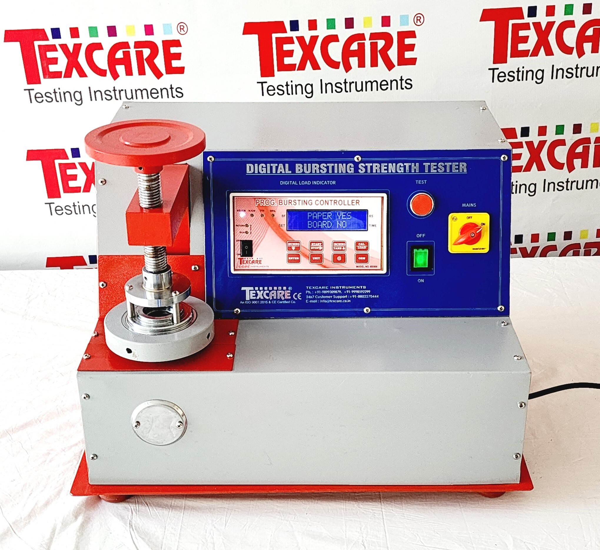 Mild Steel Bursting Strength Testing Machine