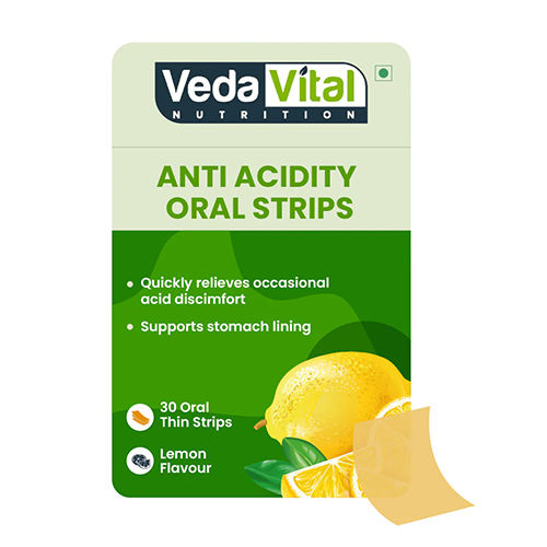 Lemon Flavour Anti Acidity Oral Strips - Drug Type: General Medicines