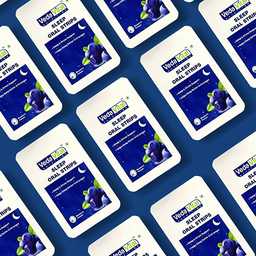 Blueberry Flavour Anti Acidity Oral Strips