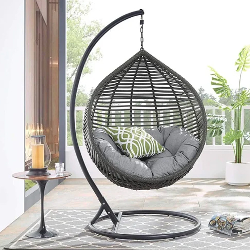 2 Seater Modern Swing - Color: Grey