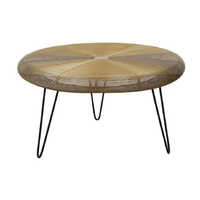 Polished Cast Iron Table - Premium Iron Material, Standard Design, Silver Color | Durable, Elegant Finish, Industrial Use, Warranty Included