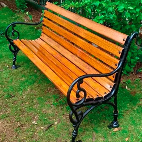 Royal FRP Strip Cast Iron Bench