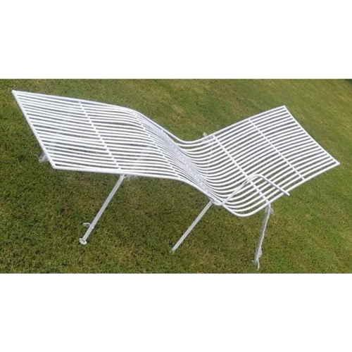 Cast Iron Outdoor Sun Lounger