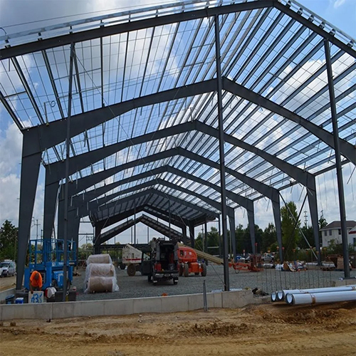 Modular Prefabricated Building Structure - Steel Structure, Concrete Floor, Custom Color | Sliding Windows, PVC Door, Steel Roof
