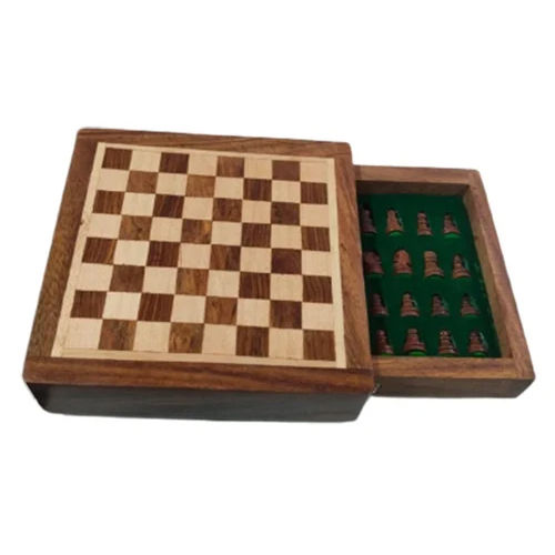 Square Wooden Chess Board - Age Group: Adults