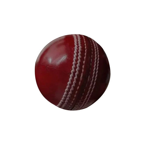 Red Leather Cricket Ball - Age Group: Adults