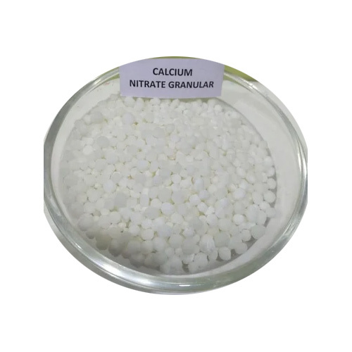 Calcium Nitrate Granular - >99% Purity, White Granules | Industrial-Grade Fertilizer for Agriculture, Concrete Accelerator, Wastewater Treatment