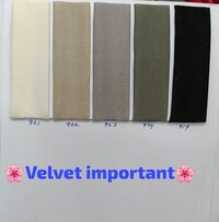 Imported Velvet Fabric