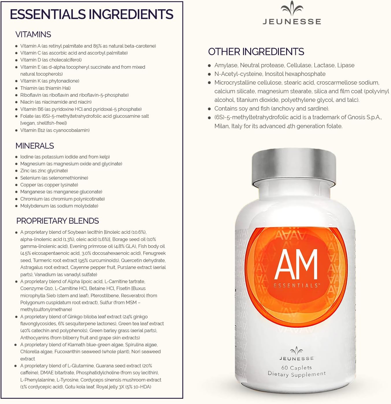 Jeunesse AM Essentials