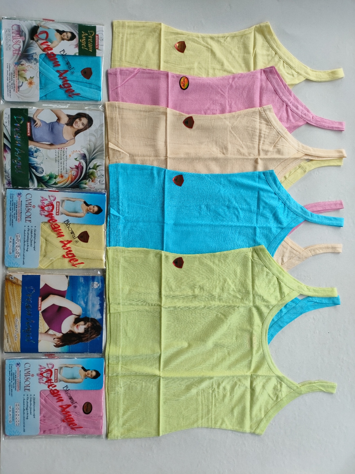 Camisole/ Slips (Coloured)