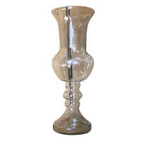 24 Inch Transparent Mugleazam Flower Pot - Material: Glass