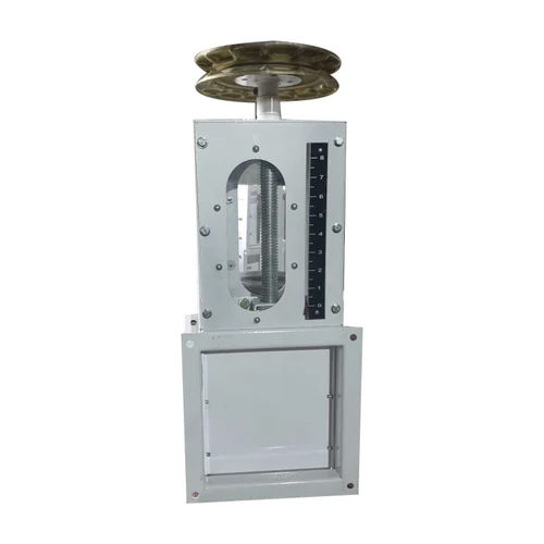 100 Mm Pneumatic Manual Slide Gate Valve - Material: Stainless Steel