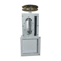 100 MM Pneumatic Manual Slide Gate Valve