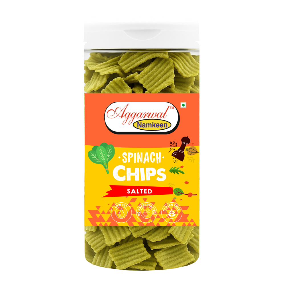 Palak Salted Chips - Feature: Snacks