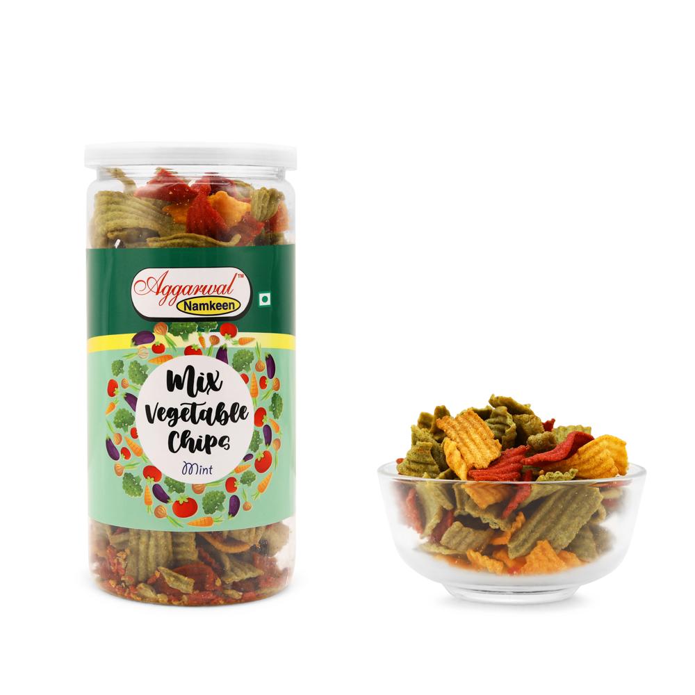 Mix Vegetable Mint Chips