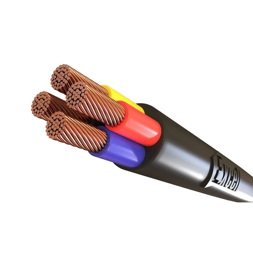 3 Core Cable - Copper & Aluminum, 3 Core Configuration with Warranty | Durable and Reliable Electrical Connection