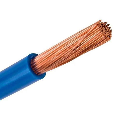 Copper Flexible Cable - Copper Material,  Diameter of Wire-Standard, Golden Color | Industrial Use, Warranty Included