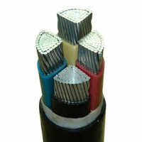 Excell 4 Core Gi Steel Armoured Xlpe Power Cable - 500 Meter, 95-120 Sq Mm Conductor Size, 1100 V Voltage, Drum Packaging