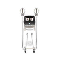 Electrics Muscle Sculpting 4 Handles Work The Same Time Weight Loss Machine - Color: White