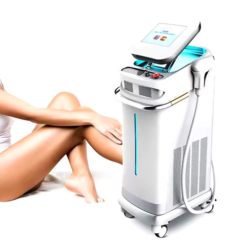 800W Permanent 3 Wavelength Diode Laser 755nm 808nm 1064nm Fast Hair Removal Machine