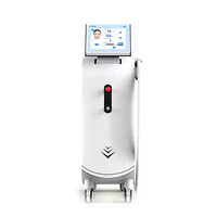 Cosmetic Instruments 755nm 808nm 1064nm Laser Hair Removal Machine - Color: White