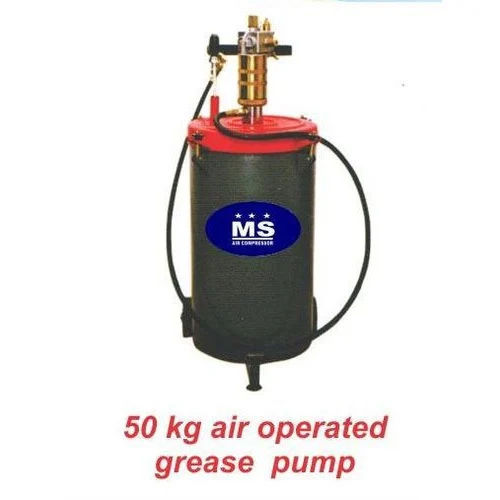 50Kg Air Operated Grease Pumps - Color: Black