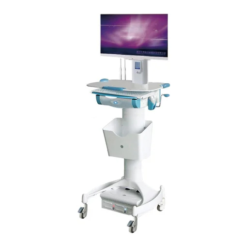 Yc-31-J-0301117 Hospital Aluminium Alloy Mobile Doctor Workstation - Color: Silver