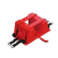 Hd-01 For Adult First Aid Medical Rescue Head Immobilizer - Color: Red