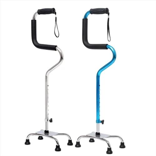 4202 High Quality Bend Walking Stick - Material: Aluminum