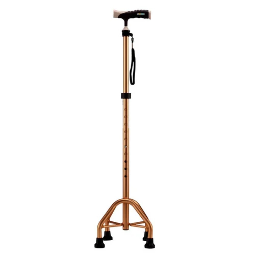 4200X Handicapped Four Legs Adjustable Stick - Material: Aluminum