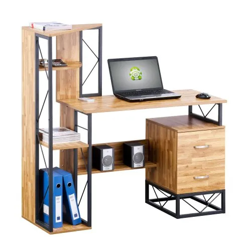 Standard Computer Table - Color: Brown