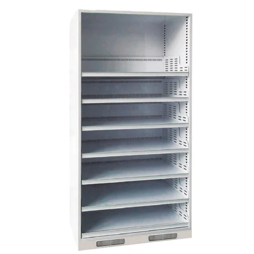 Yc-J-0900381 Hospital Steel Adjustable Medicine Cabinet - Color: White