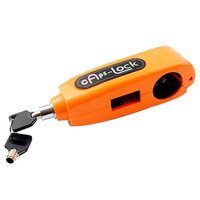 Heavy Duty Bike Brake Lock - 16.2x4.5x5cm | Anti-theft Security Lock For Scooters, Motorcycles, Atvs, Grip Size 27-38mm, Stainless Steel Wire