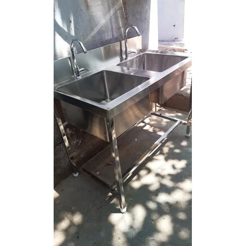 Stainless Steel Wash Basin With Stand - Application: Commercial