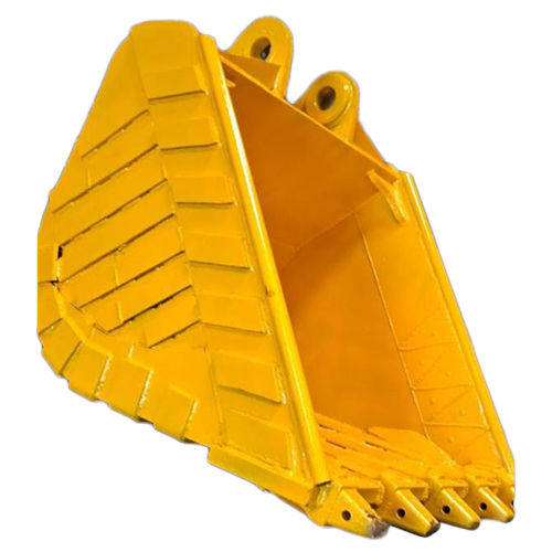 Iron Excavator Mining Buckets - Color: Yellow