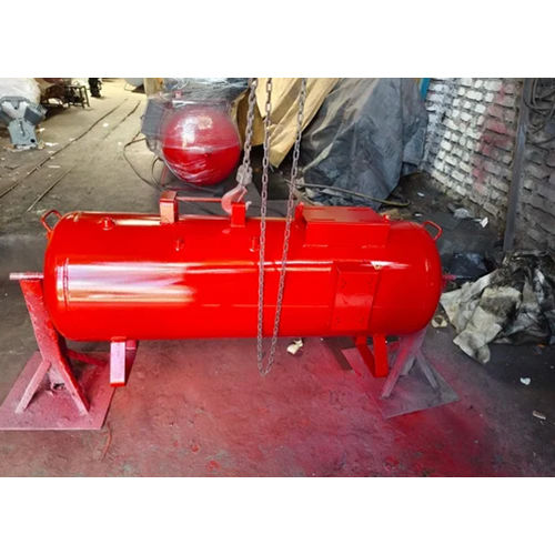 Air Receiver Tank - Color: Red