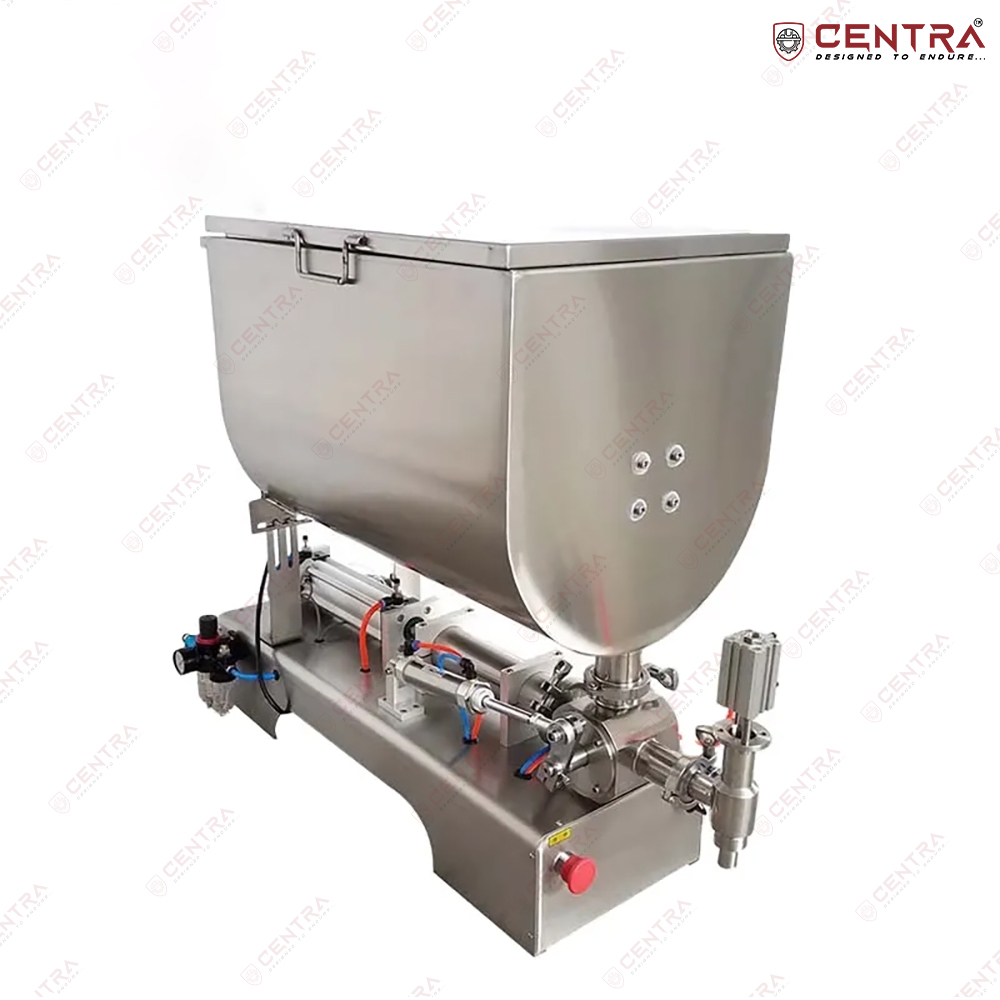 Pickle Filling Machine - Ms Material, Semi-automatic, Silver Color | Electric Drive, 220-240 Volt, 1 Year Warranty, Human Machine Interface
