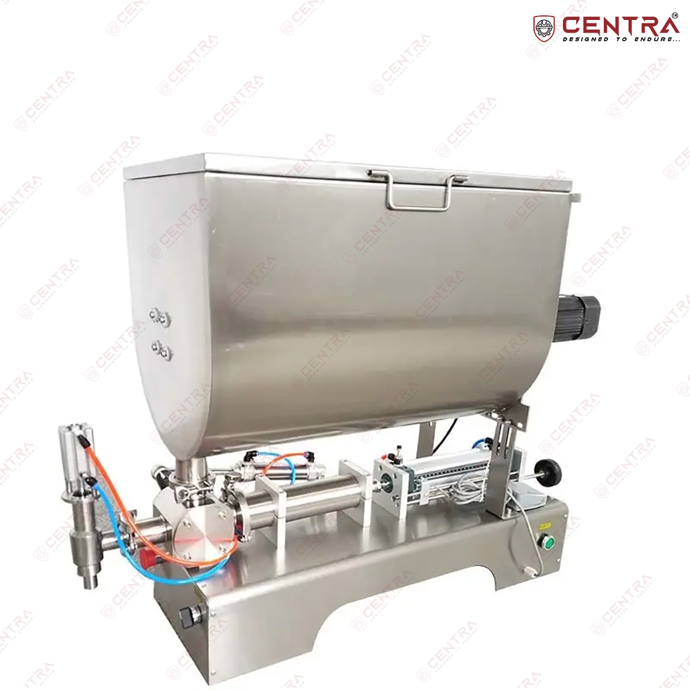 Pickle Filling Machine - Ms Material, Semi-automatic, Silver Color | Electric Drive, 220-240 Volt, 1 Year Warranty, Human Machine Interface