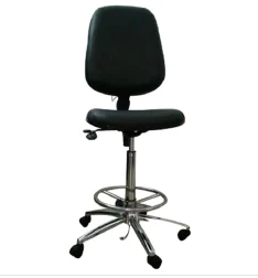Esd Revolving Chair - Color: Black