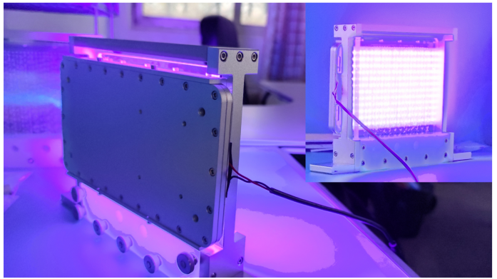 Photochemical Reactor - Glass, 152x152mm | Continuous Flow, Low Energy Consumption, Modular Design, Uv Light Source, Versatile Applications
