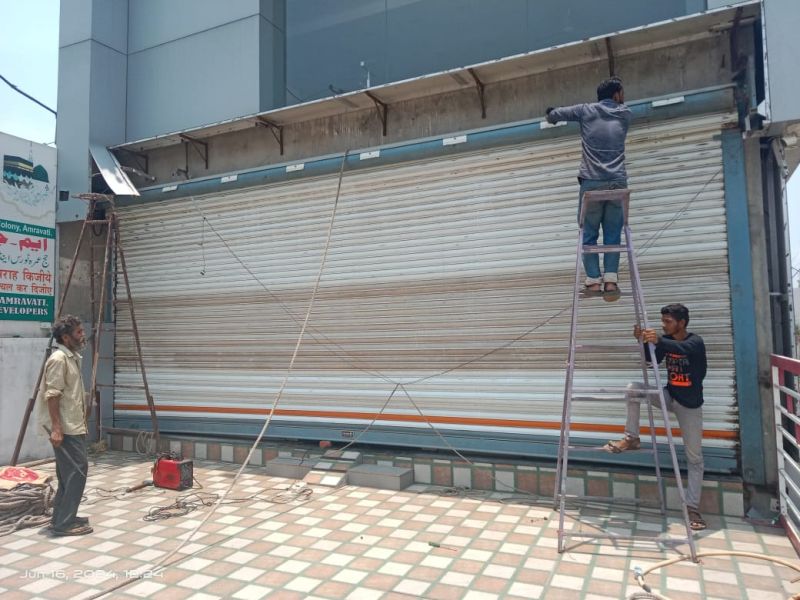 गोदाम के लिए स्वचालित रोलिंग शटर