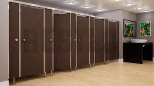 Cubicle Toilet Partitions - Color: Brown