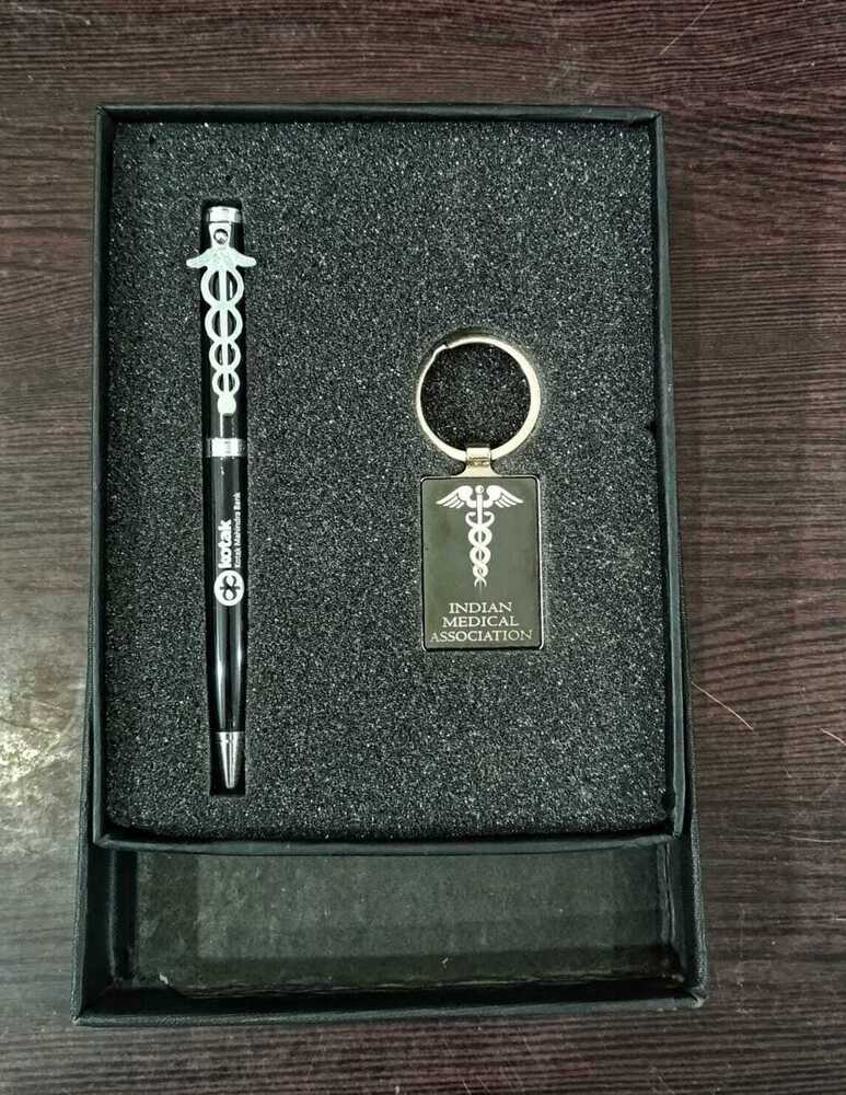 Metal Pen Gift Set - Black Finish | Premium Corporate Gift Set