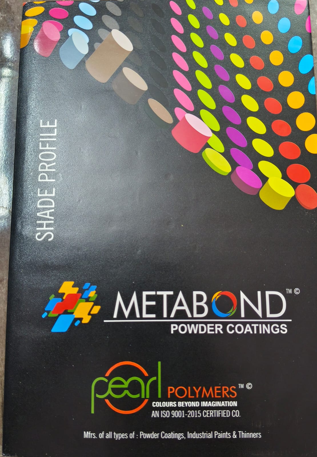 Metabond Powder Coating Shade Card - Application: Electrostatic