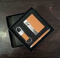 Promotional Pen Gift Set - Color: Brown