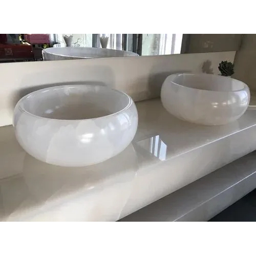 White Marble Wash Basin